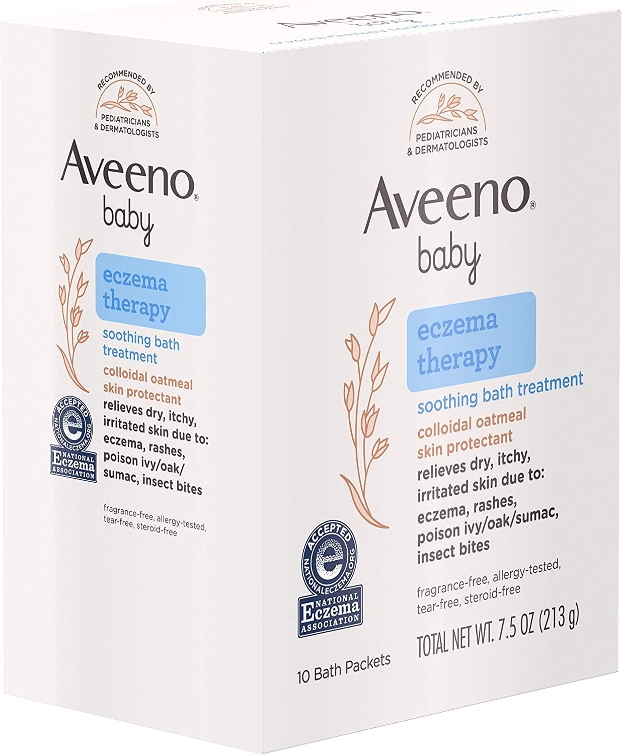 Buy Aveeno Baby Eczema Therapy Soothing Bath Treatment for Relief of