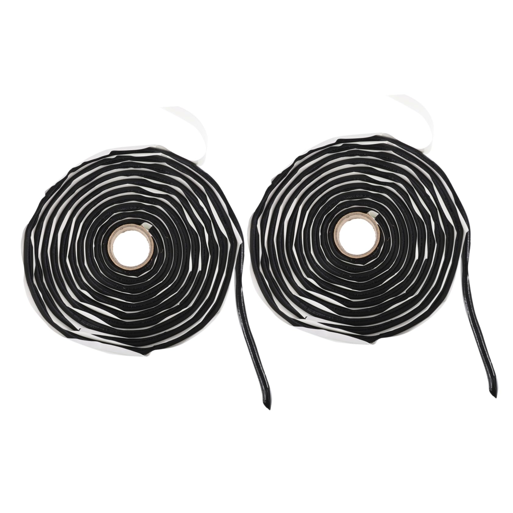 KICHOUSE 2Pcs Butyl Sealant Tape Butyl Rubber Tape for Car Windshield Doors Headlights Elastic Pliable for Sealing Leaks and Resealing Automotive Parts