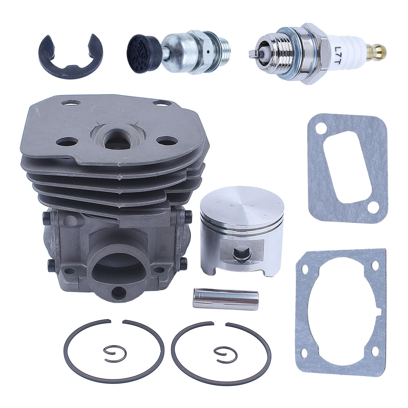Kit cylindre piston 45 mm résout démarrage difficile sur tronçonneuses 345 346XP