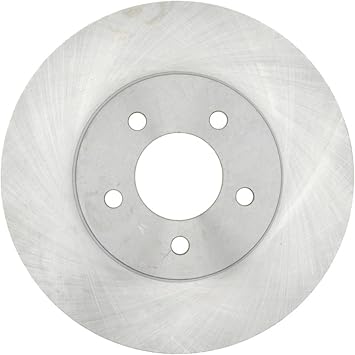 ACDelco Silver Front Brake Rotor 18A1707A | GM 19261799 Brake Rotors for Select Ford Escape, Mazda Tribute, Mercury Mariner, and more