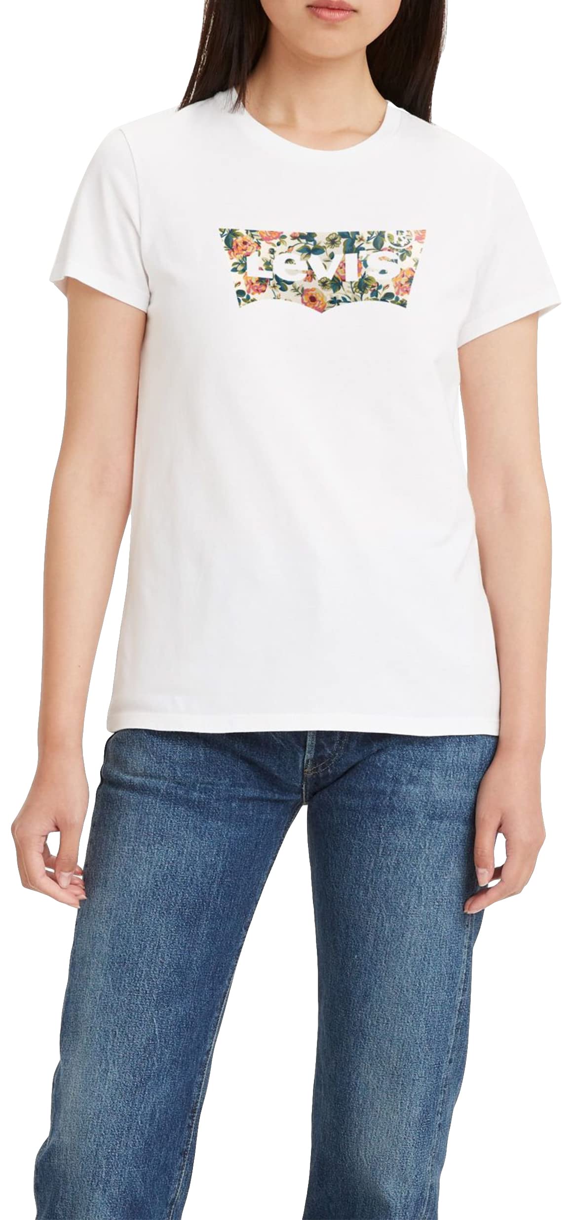 T-Shirt Levi's The Perfect Tee Femme - 100% Coton, Coupe Oversize, Logo Batwing - Confort Et Style Décontracté
