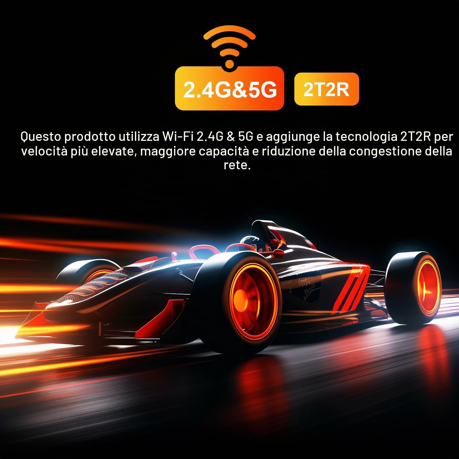 X88 H96 MAX Android 14.0 TV Stick ATV RK 3518 Quad-Core 16 GB WiFi6 2,4G/5,8Ghz BT5.0 4K AV1 Ultra HD Controllo Vocale Smart Home Player