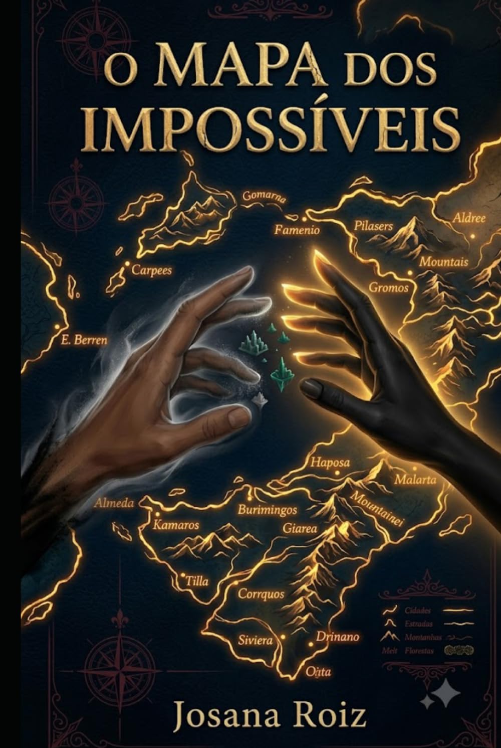 O MAPA DOS IMPOSSÍVEIS: Um romance de fantasia, amor ácido e segundas chances no fim do mundo