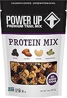 Vista 20 de Power Up Mega Omega Trail Mix Gourmet Nut - Bolsa de mezcla de frutos secos, 14 onzas