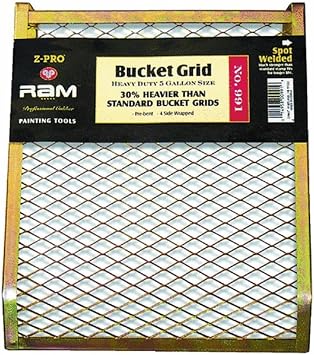 10 Premier 991 Bucket Grid 5-Gallon 4 Sided Metal Mesh Heavy Duty