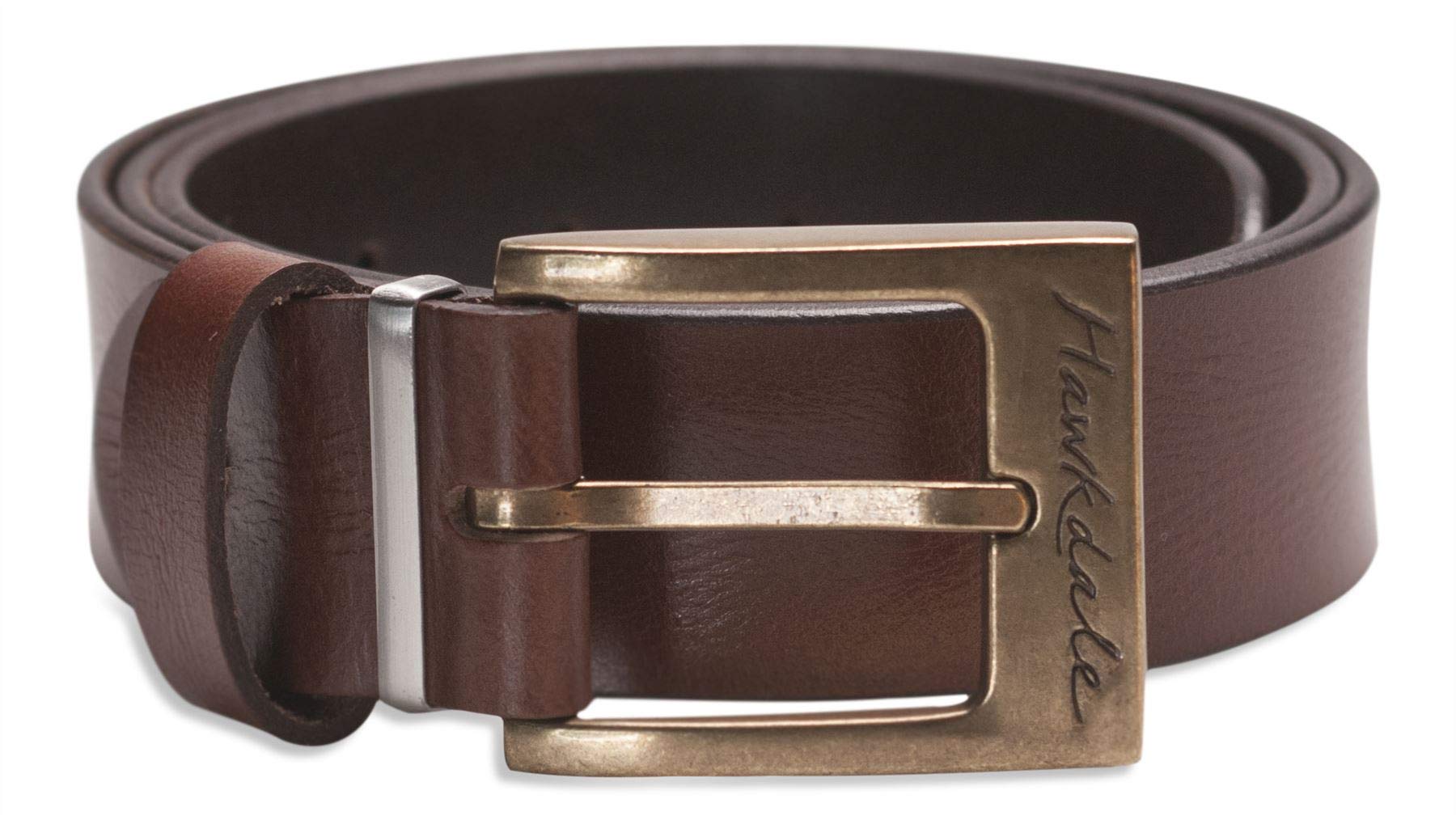 Hawkdale Full Grain Mens Leather Belt - Made In The UK - 1.5" - Black, Brown, Tan Strap - # 820-400