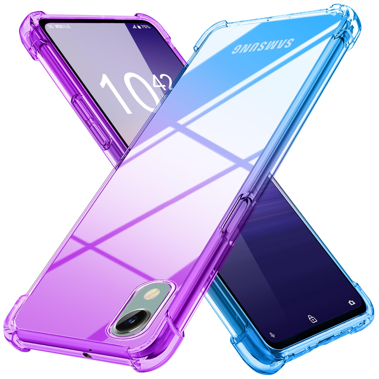 Amazon.co.jp: Galaxy A23 5G ケース クリア 薄型 グラデーション色