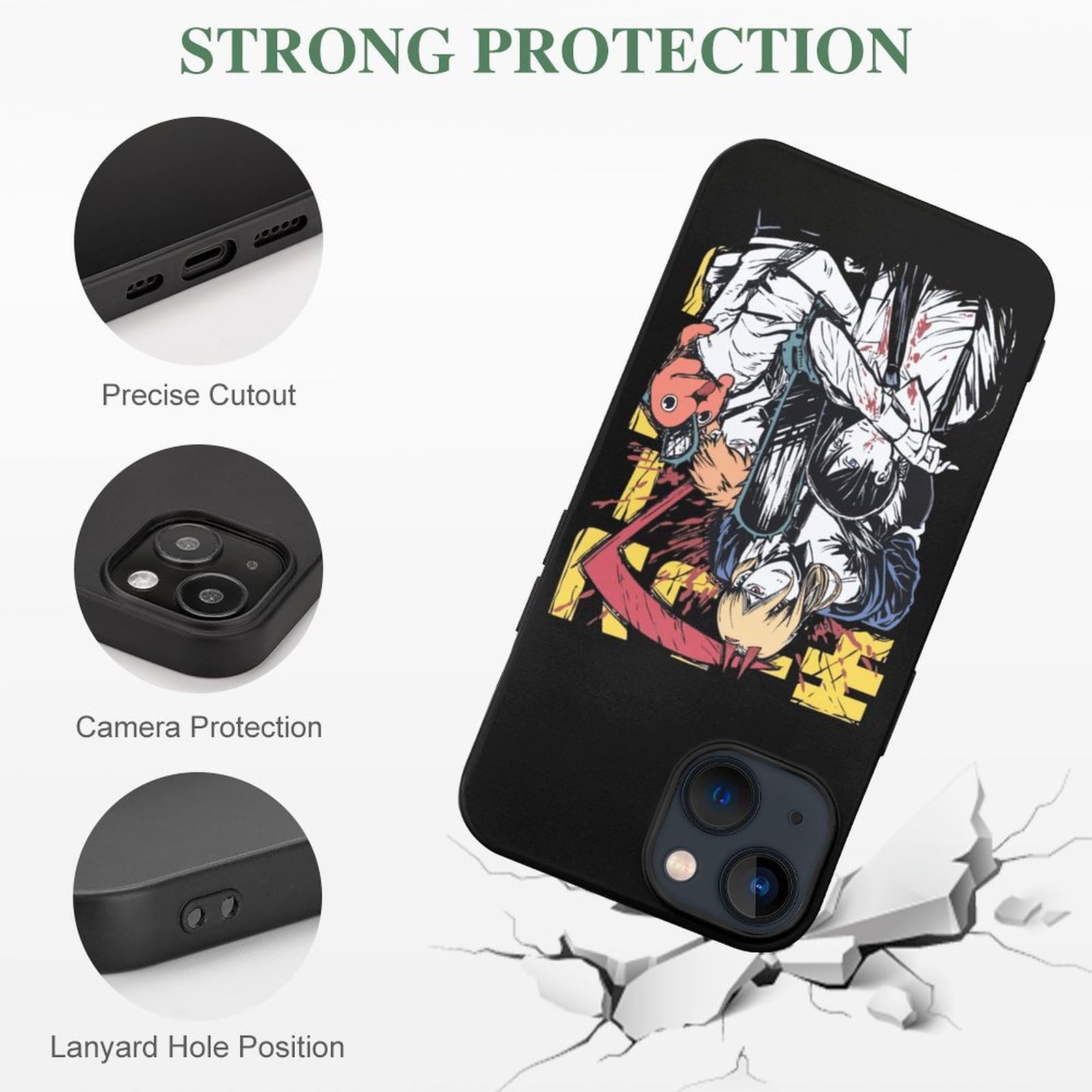 Amazon.co.jp: iPhone 13 Miniケース チェンソーマン iPhone 13 Mini