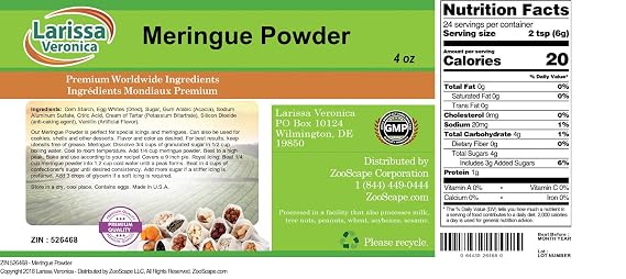 Meringue Powder (4 oz, ZIN: 526468) - 2 Pack