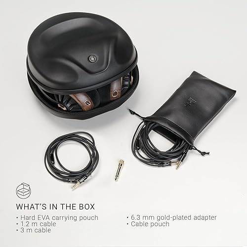 Miniatura 6 de MEZE AUDIO 109 Pro  Auriculares de madera con cable de espalda abierta para audiófilos  Auriculares sobre la oreja con diadema autoajustable