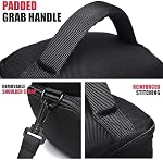 Shoulder Camera Bag Cwatcun Water Resistant Sling Camera Bag for Nikon Canon Sony Pentax Olympus Panasonic Samsung & Many More SLR DSLR and Photography Accessories (Small, 1.0 Black)