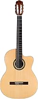 Vista 2 de Cordoba C1M-CE - Guitarra clásica electroacústica con cuerdas de nailon, Serie Protégé, Natural
