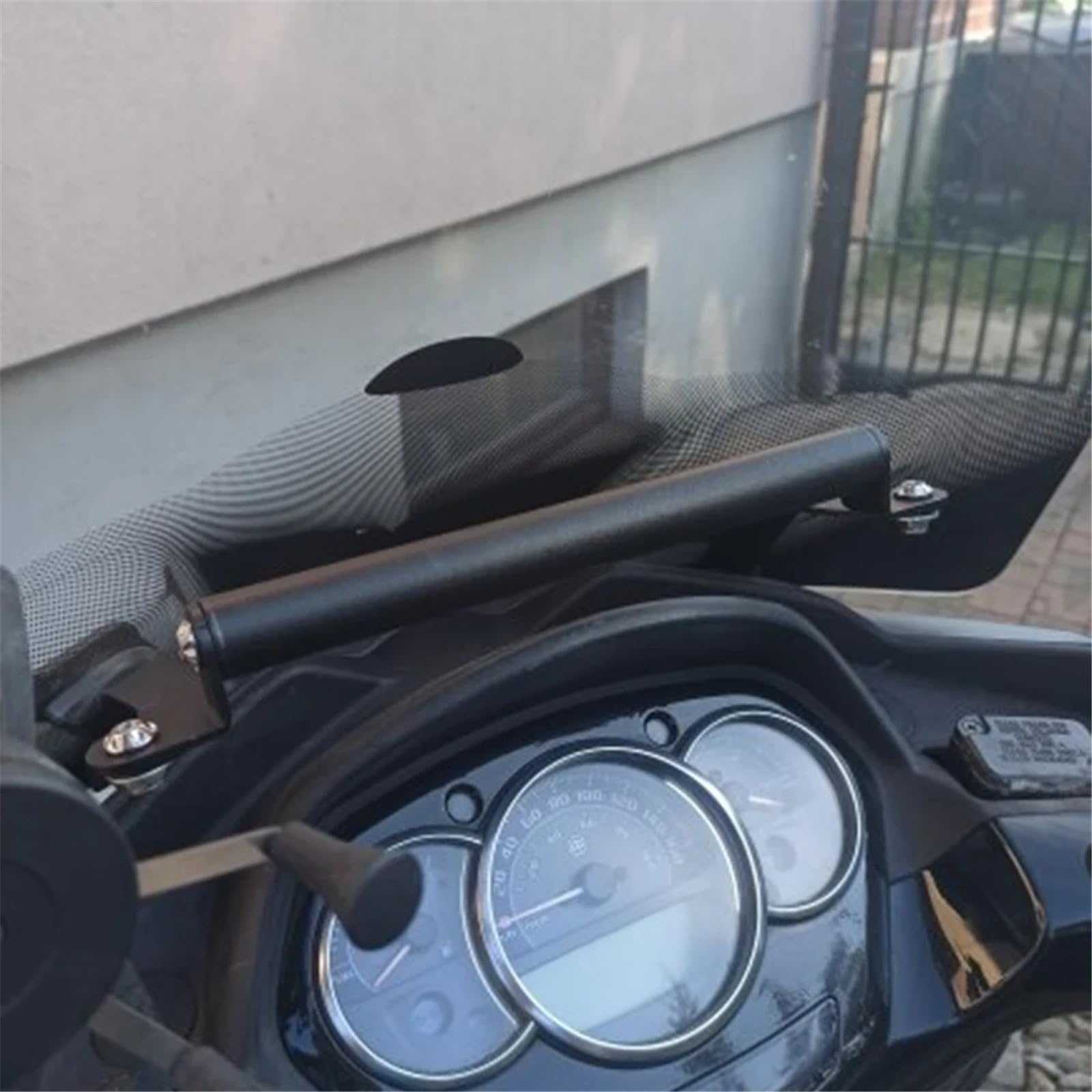 para Piaggio para MP3 300 para Yourban Soporte Adaptador Teléfono Motocicleta Soporte para Teléfono Móvil Soporte Navegación GPS Soporte Soporte Navegación Motocicleta