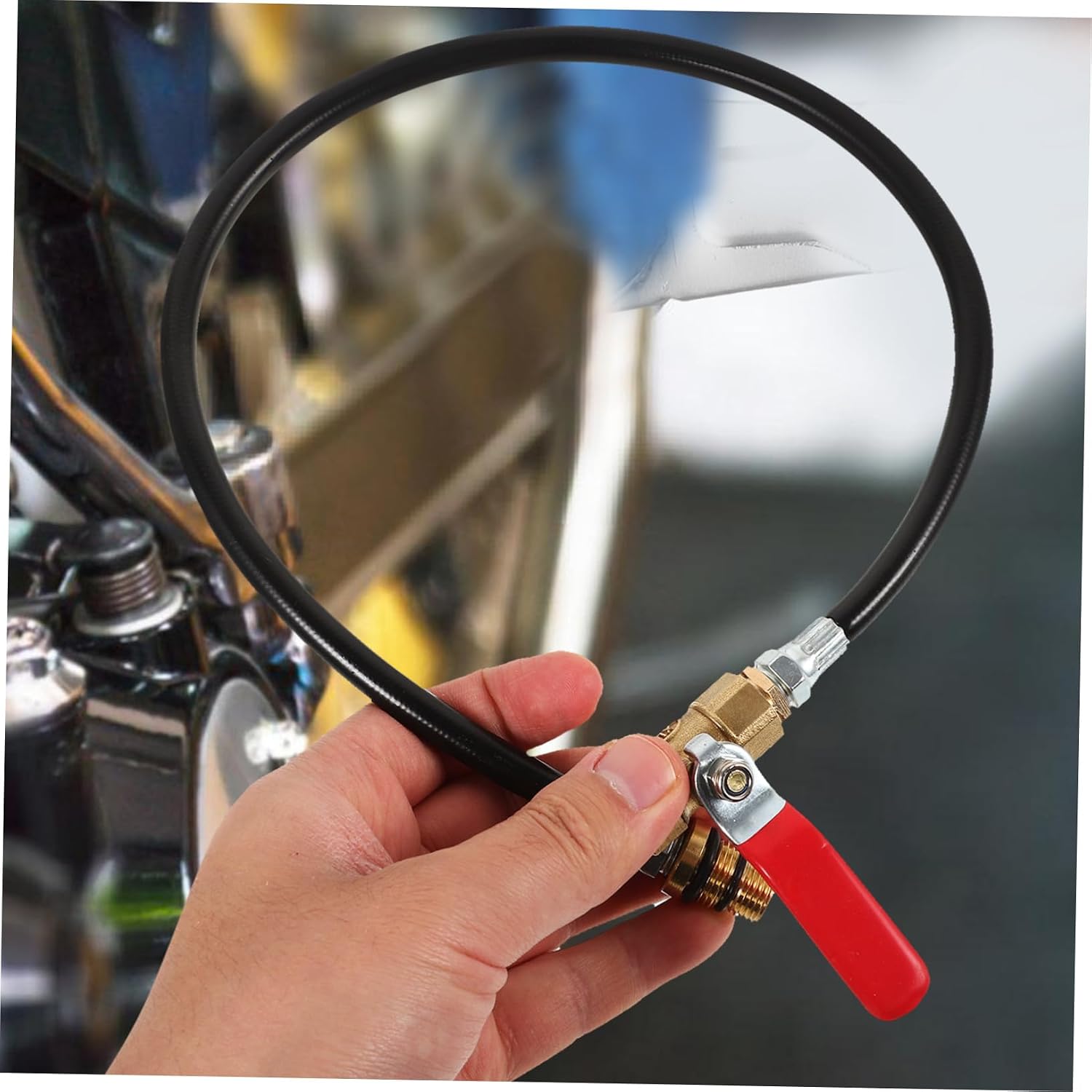 Engine Cylinder Pressure Testing Tool Valve Spring Compressor for Cars Motorcycles Cylinder Leakage Assistant Tool