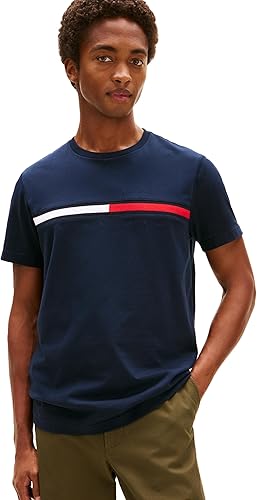 Tommy Hilfiger - Camiseta de manga corta para hombre Tino
