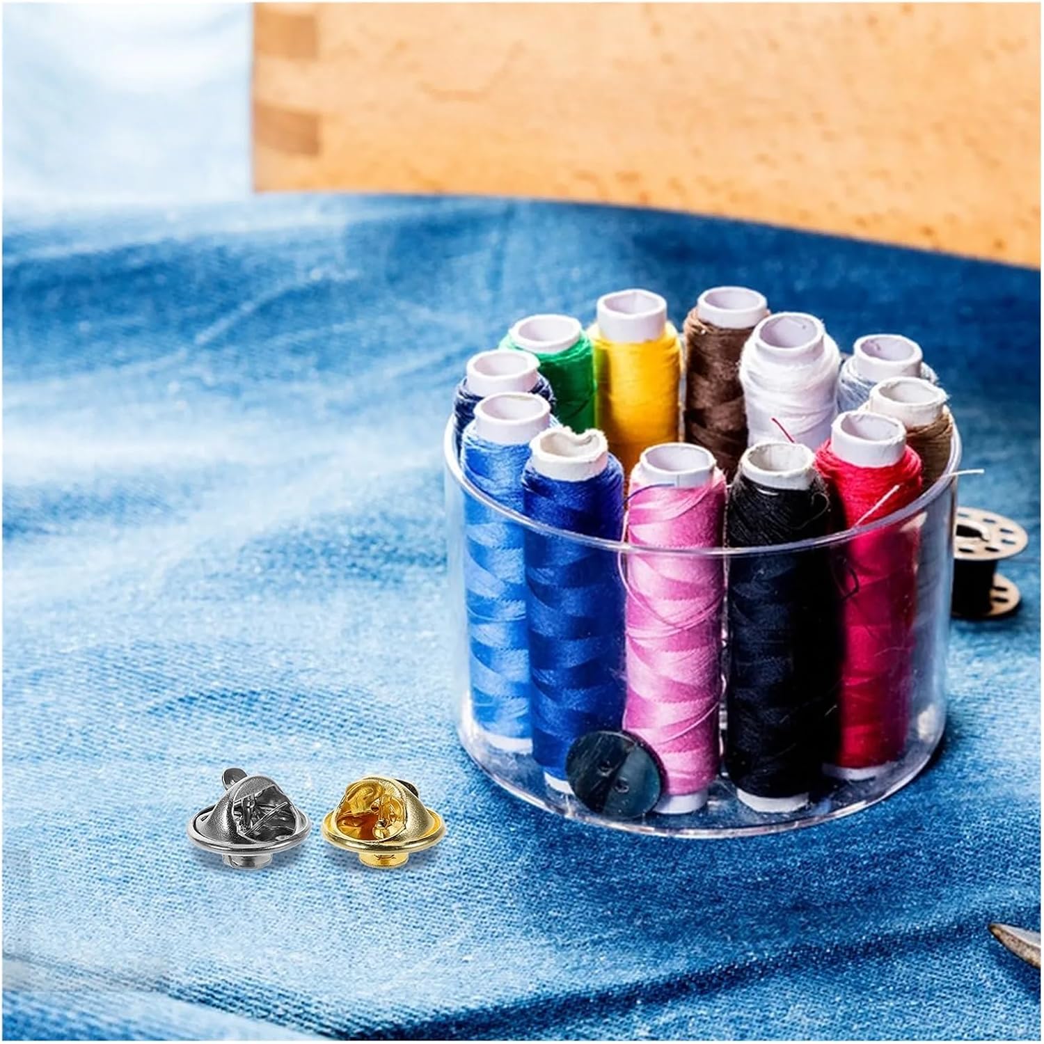 Rubber Backs for Pins 200Set Clutch Pin Backs Metal Replacement Tie Tacks Keepers for Enamel Lapel Pins Badge Craft Jewelry Making