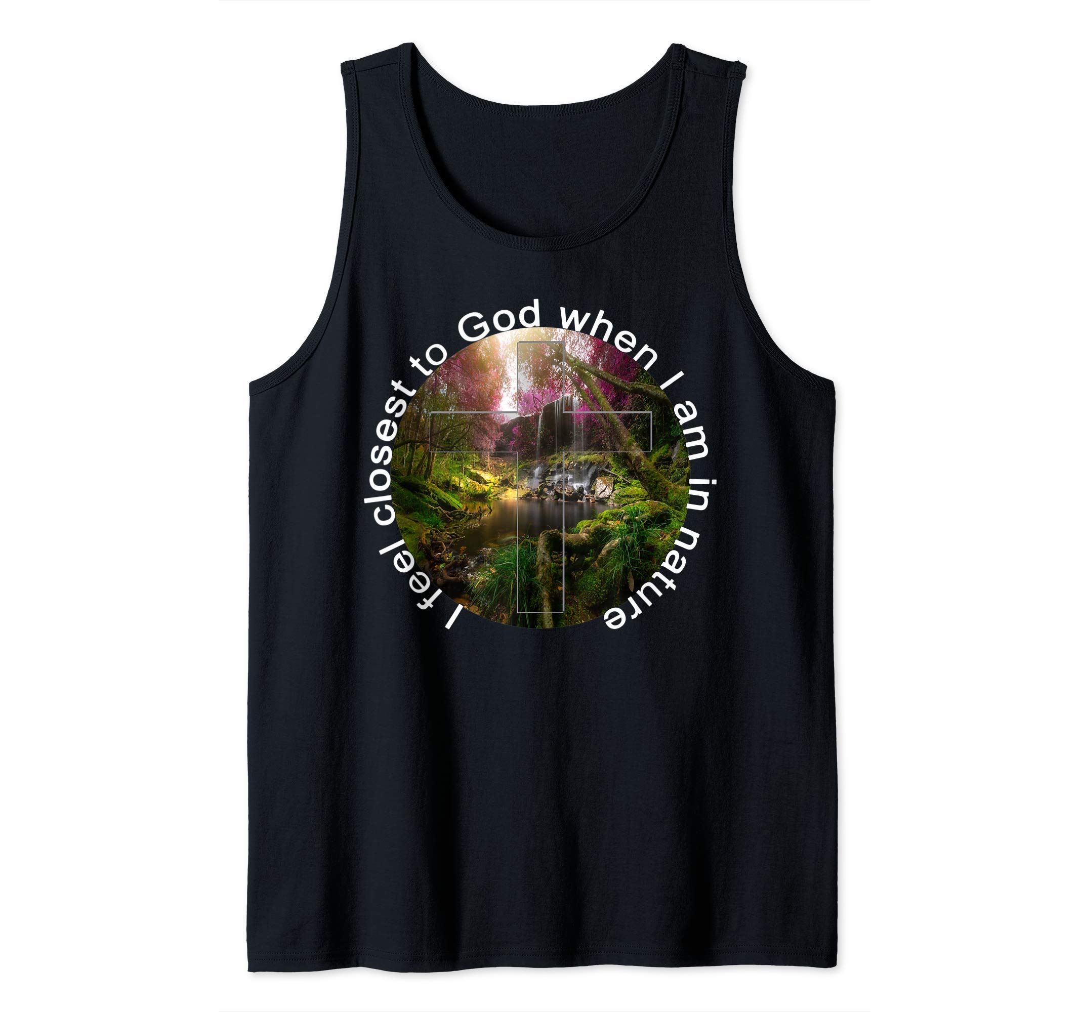 Nature Themed Graphic Gift Idea For Women, Men and Youth Tank Top