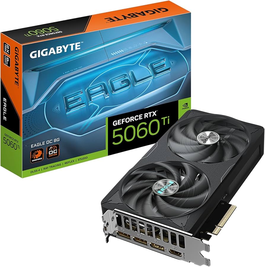 グラフィックボード・グラボ・ビデオカード GIGABYTE GEFORCE RTX 5060 Ti 8GB Amazon.com: Gigabyte GeForce RTX 5060 Ti Eagle OC 8G Graphics Card