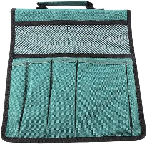 Atyhao Bolsa de jardín, plegable portátil para jardín, banco para arrodillarse, herramientas de jardinería, taburete de almacenamiento, bolsa de
