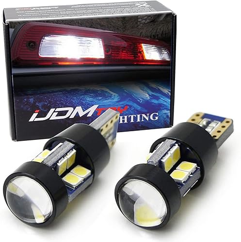 iJDMTOY (2) Focos ledes T10 de repuesto, gran poder, con 4-SMD, 921 912 920 168, para Chevrolet, Ford, GMC, Honda, Nissan, camión Toyota, luces para