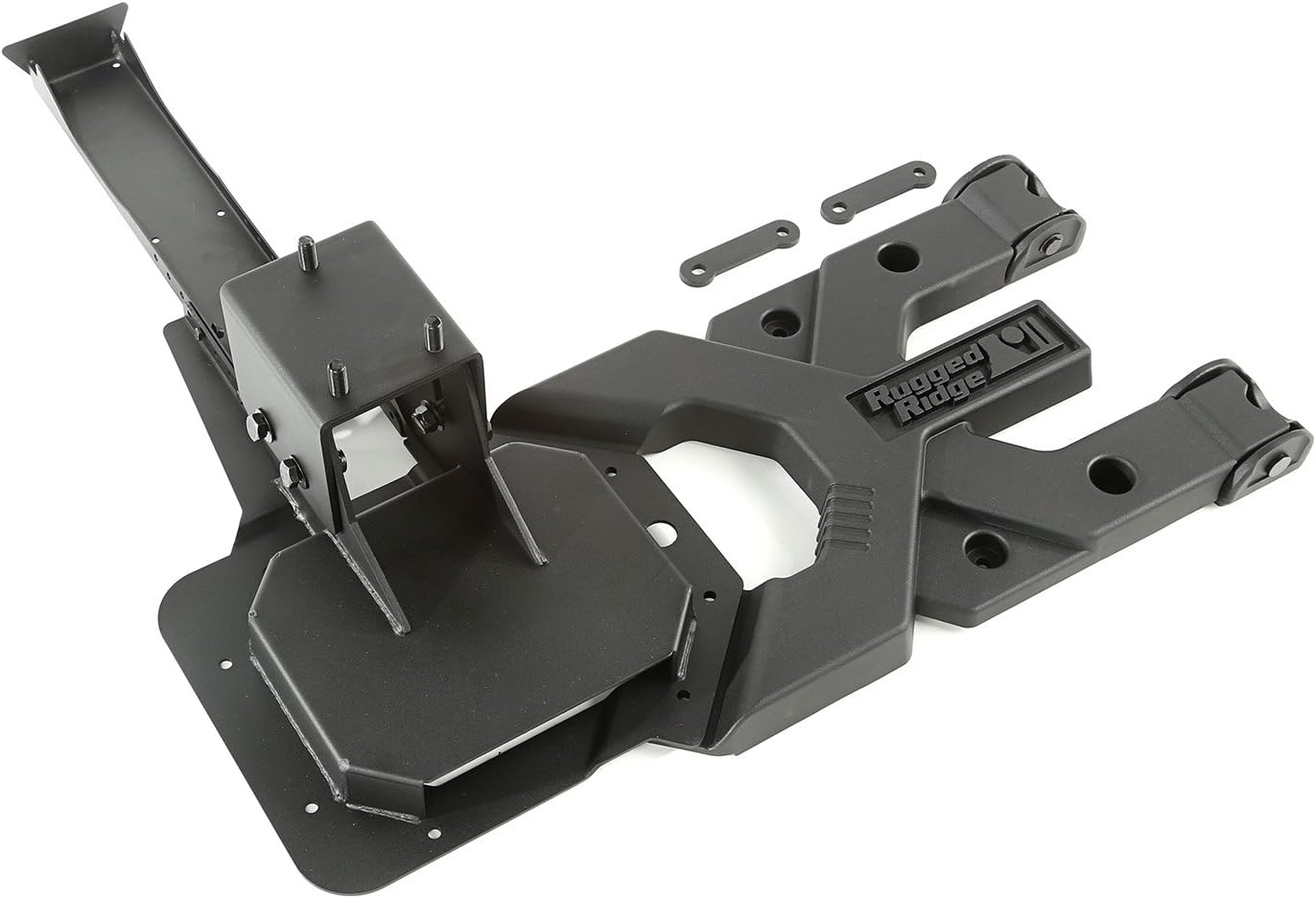 Rugged Ridge 11546.50 HD Tire Carrier Kit; 07-18 Jeep Wrangler JK : Automotive