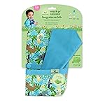 green sprouts Easy-wear Long Sleeve Bib | Waterproof Protection | Flipped Pocket, Soft Material, Easy Clean Smock