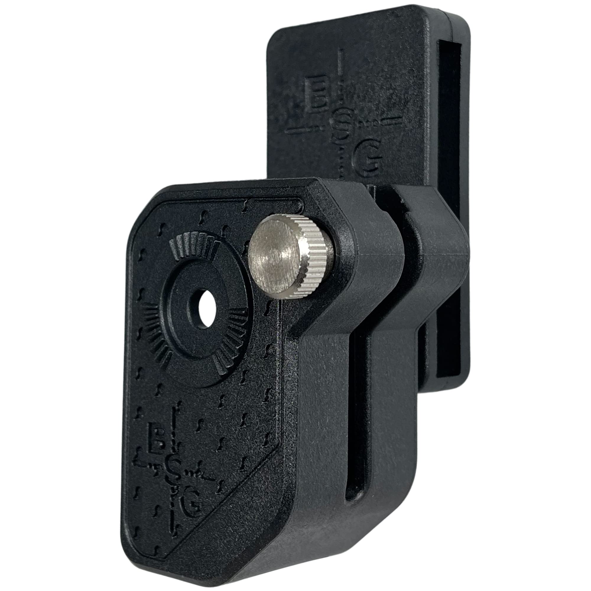 Black Scorpion Outdoor Gear Ambidextrous Double Stack Magazine Pouch fits 9mm .40 SW Magazines (Black)