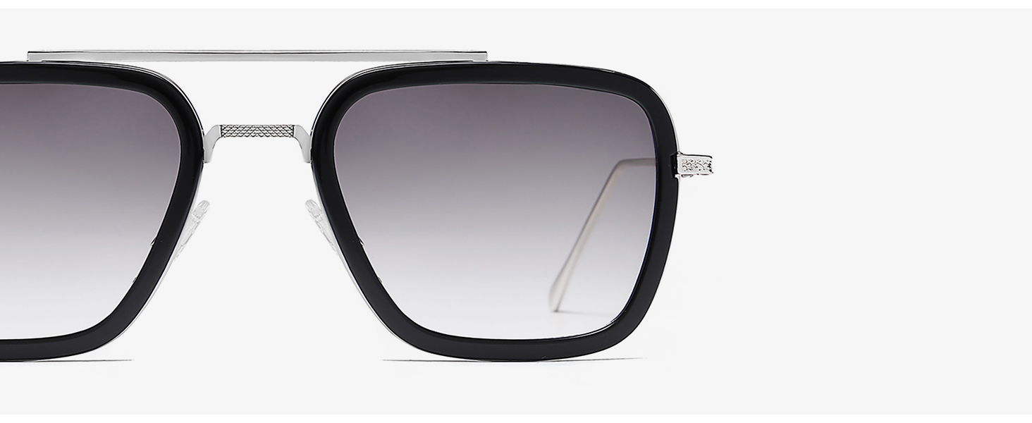 Amazon.com: SOJOS Retro Square Polarized Sunglasses for Men Women