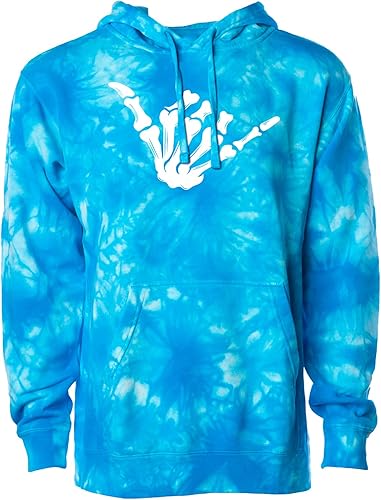 Tcombo Shaka Skeleton Hand - Dope Cool Unisex Hoodie Sweatshirt