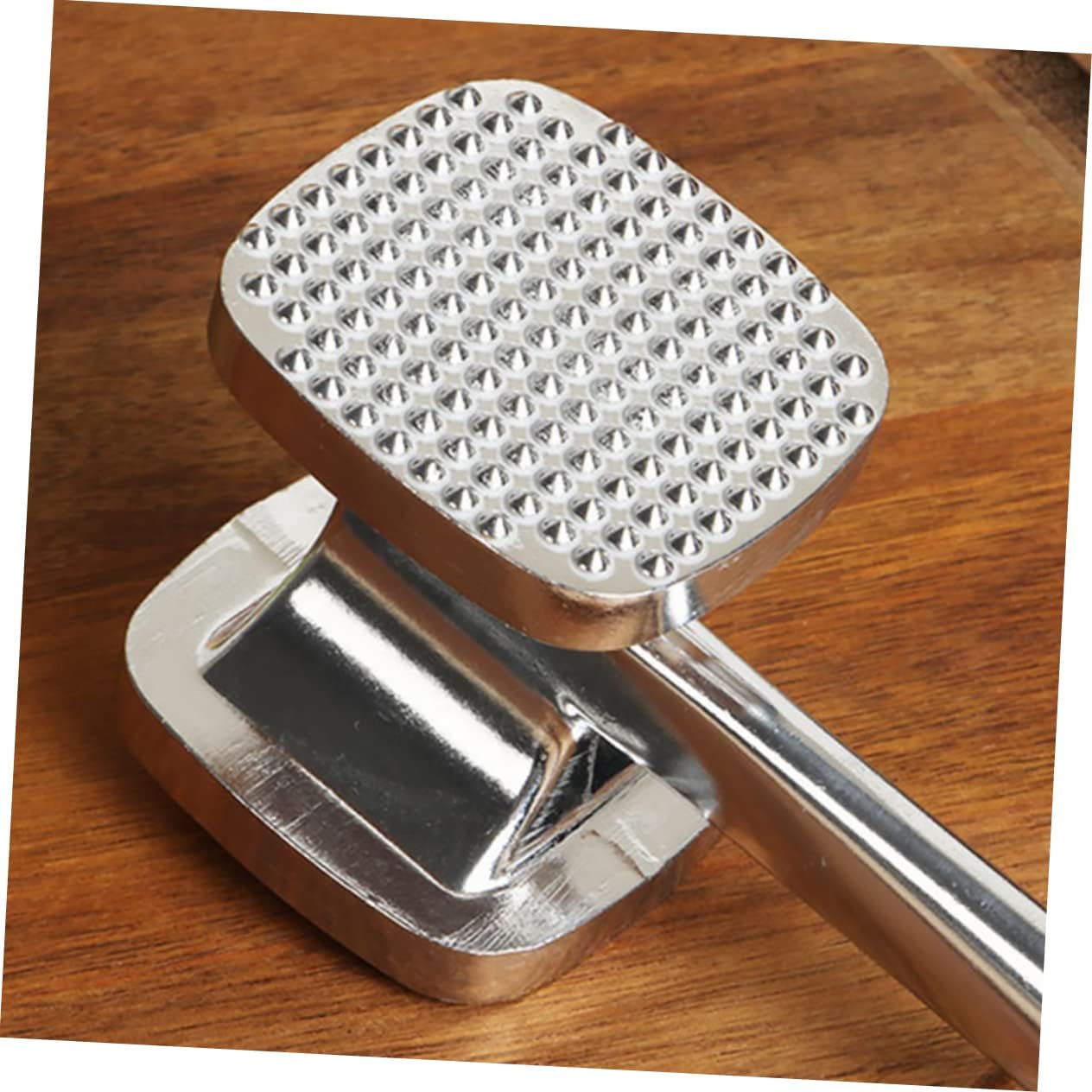 Meat Tenderizer Mallet Aluminum Alloy Steak Hammer Hand Meat Hammer Kitchen Tenderizers for Beef Pork Chicken