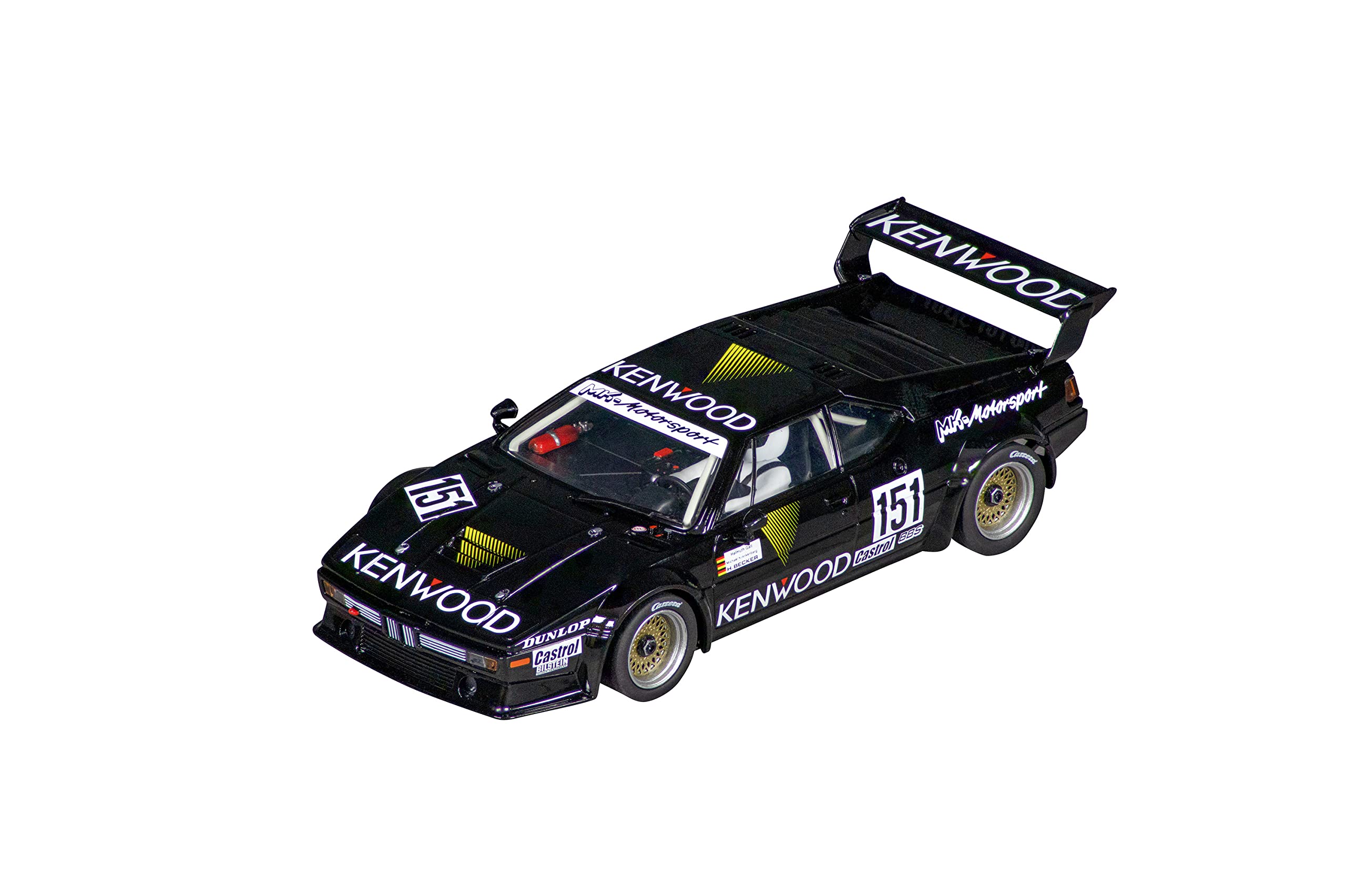 Carrera 20031085 Digital 132 BMW M1 Procar MK-Motorsport, No.151 DRM 1986, Multicolor, ancho: 10 cm, largo: 20.5 cm, alto: 13 cm