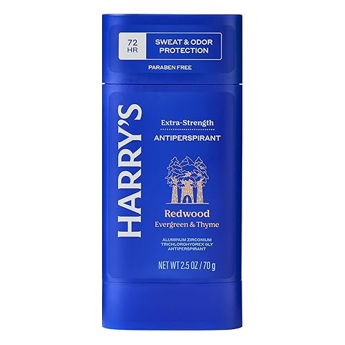 Miniatura 2 de Harry's Desodorante antitranspirante extra fuerte, antitranspirante para control del sudor y el olor para hombres, secuoya, 2.5 onzas, paquete de 3
