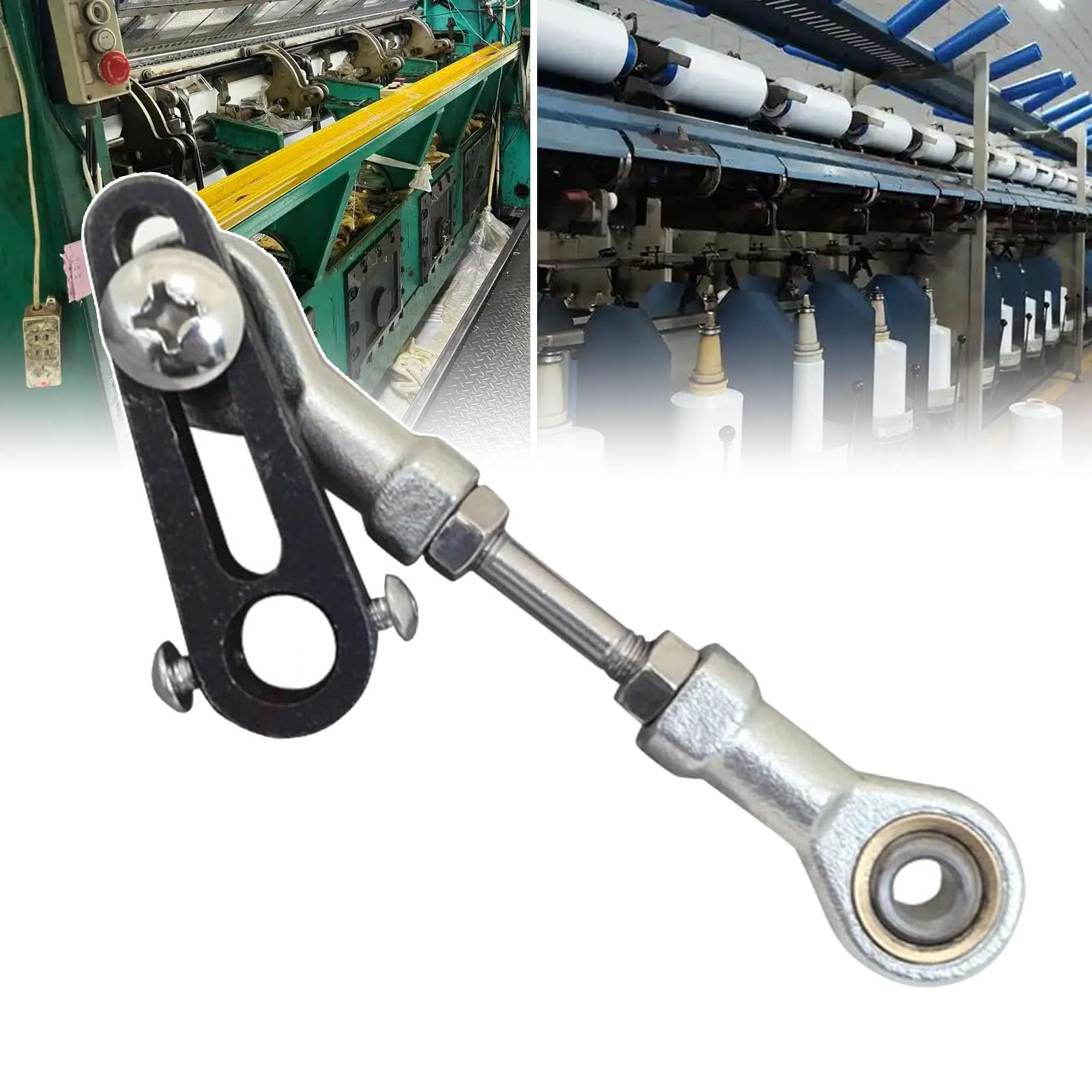 Actionneur linéaire alternatif culbuteur excentrique acier massif trou 8-16 mm