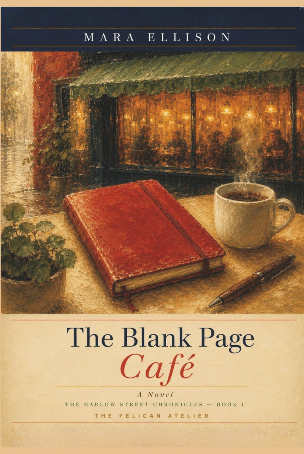 The Blank Page Café: A Novel About Second Chances, Quiet Friendships, and the Stories We Begin Again (The Hearthside Stories)