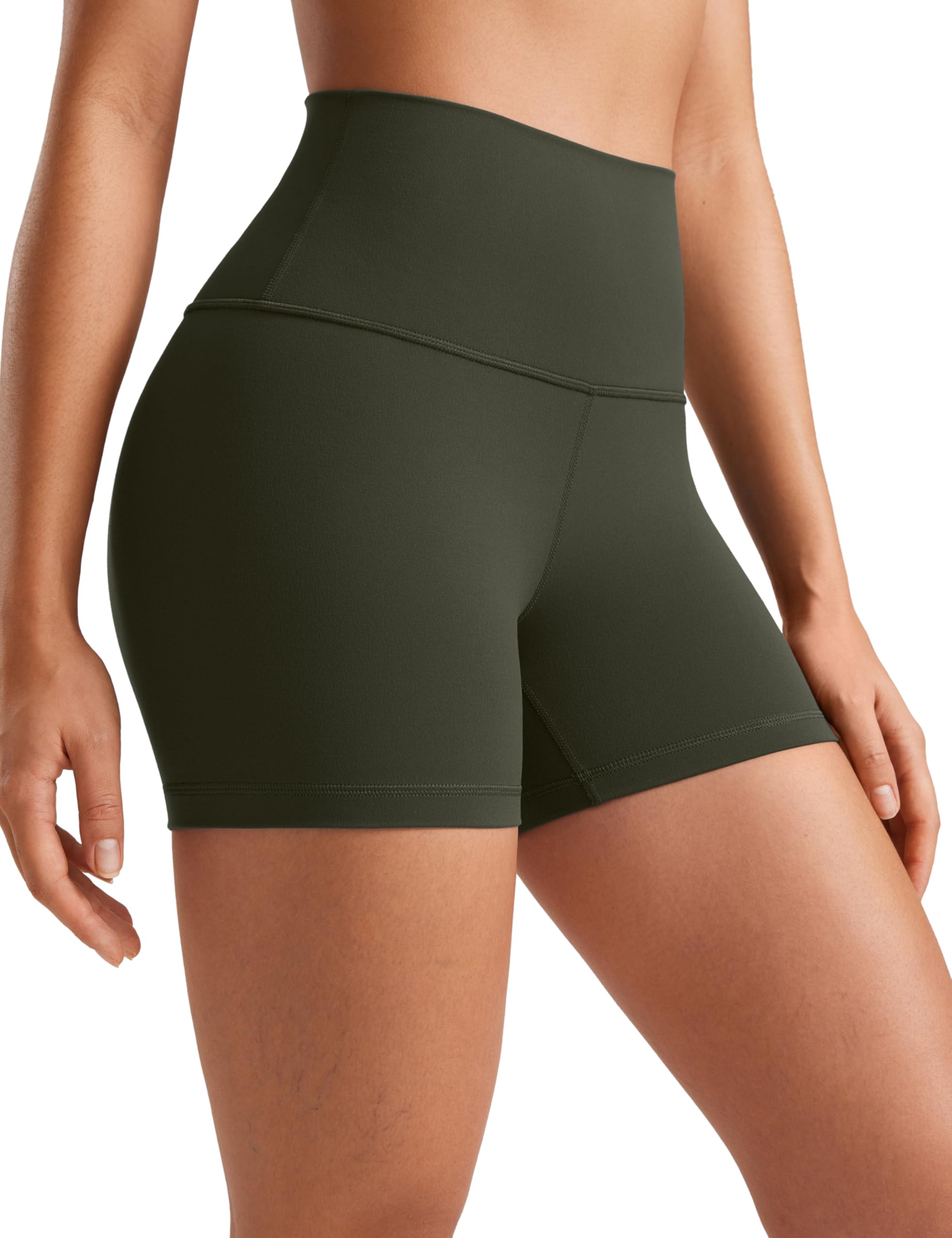 CRZ YOGA Womens Butterluxe Yoga Shorts - 2.5''/4''/6''/8'' High Waisted Workout Gym Leggings Running Spandex Biker Shorts — view 24