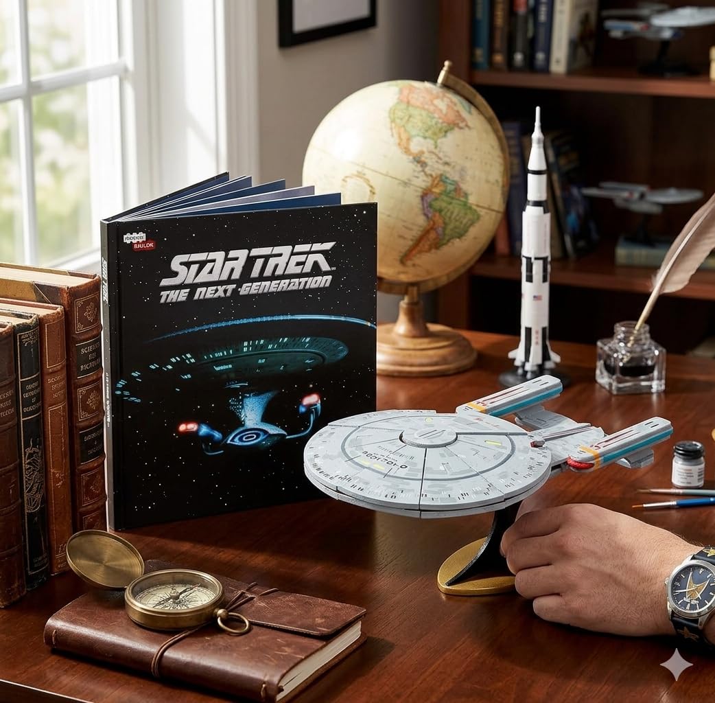 Amazon.com: Star Trek The Next Generation Enterprise 3D Wood