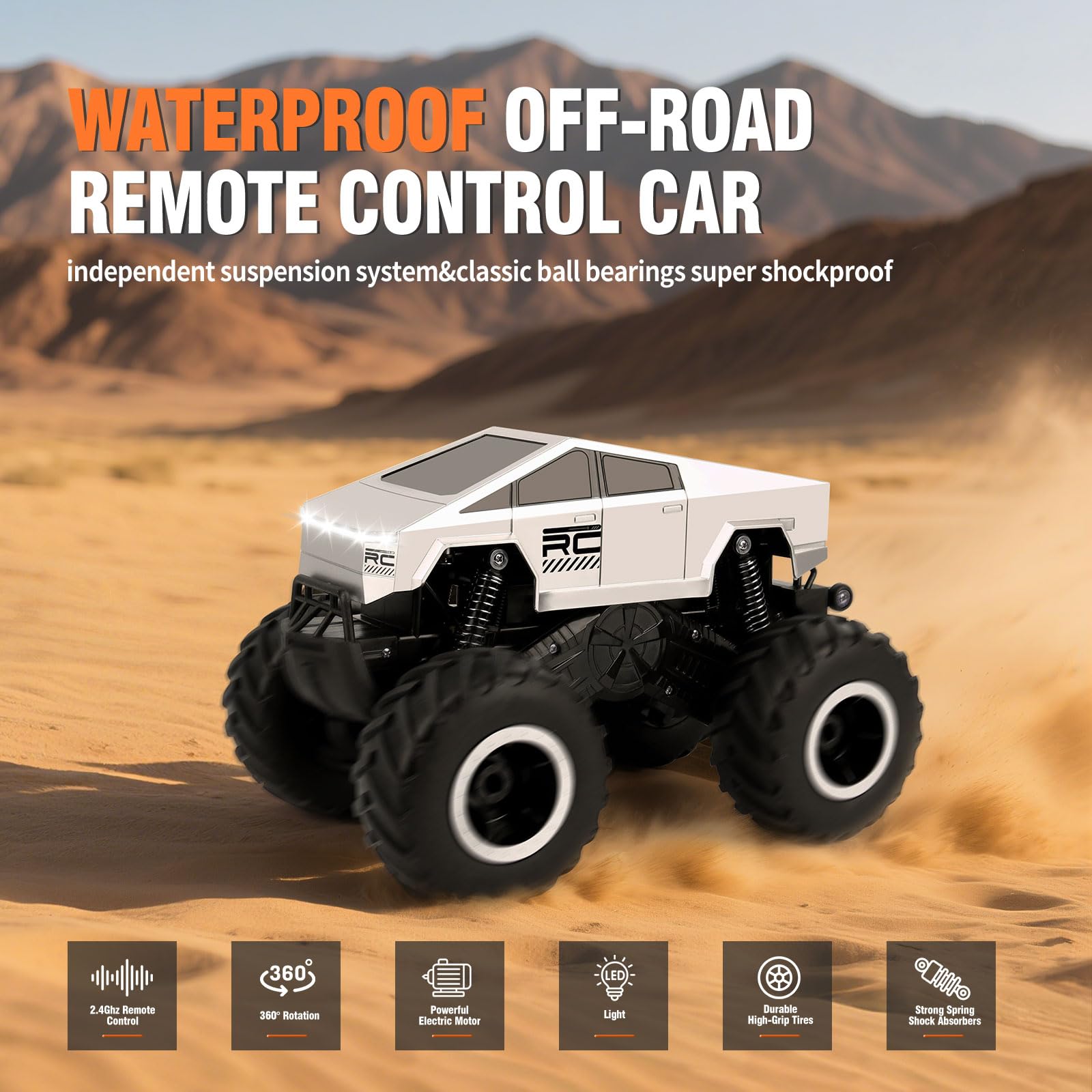 Traxxas Steering Blocks Alum ORNG L&R