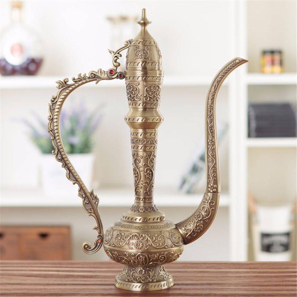 WHLZT Fashion Creative Metal Crafts Metal Crafts Room Decoration High-Grade Long Big Desk Ornaments Bronze Candelabras