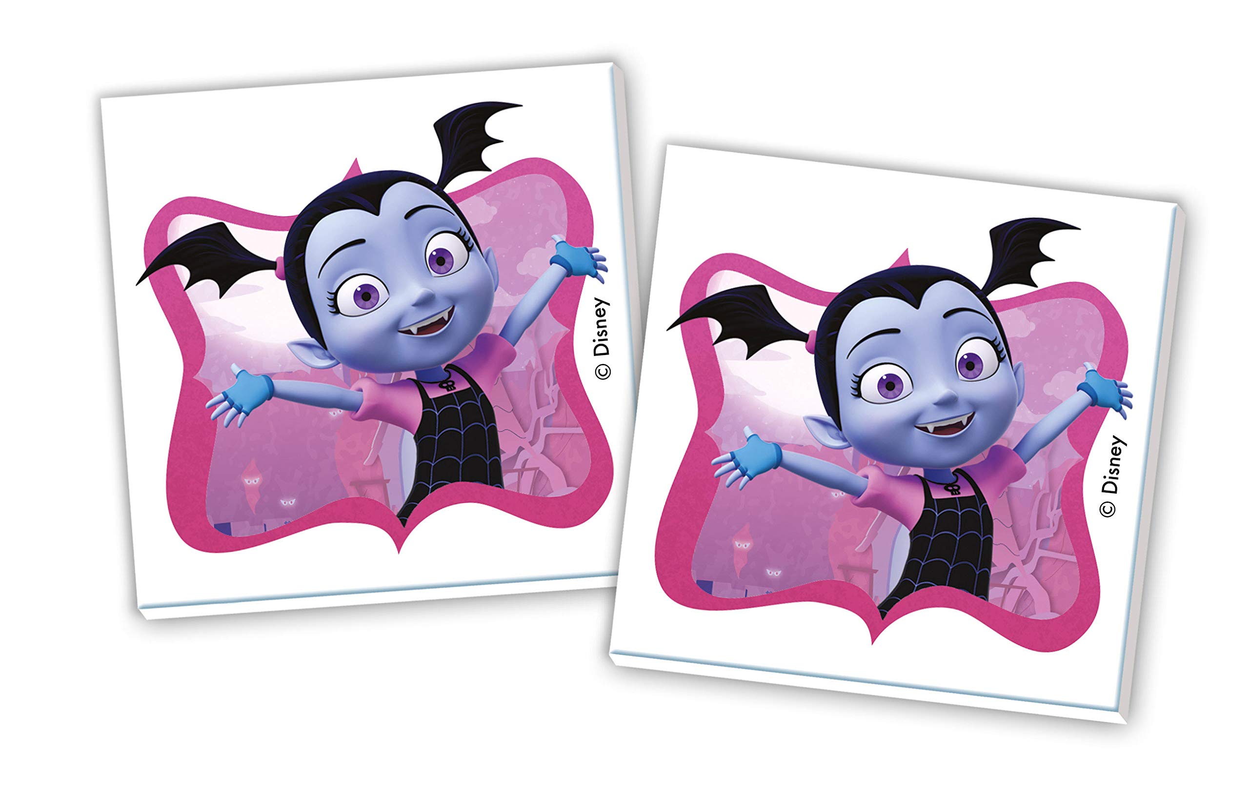 Clementoni - 18026 - Memo - Disney Vampirina - Made in Italy - memory - gioco di memoria bambini 4 anni+, gioco da tavolo