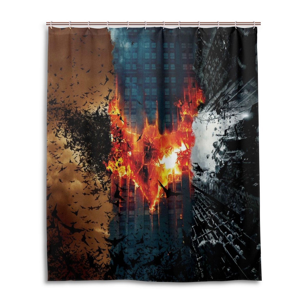 Batman Shower Curtains Curtains & Drapes 2023