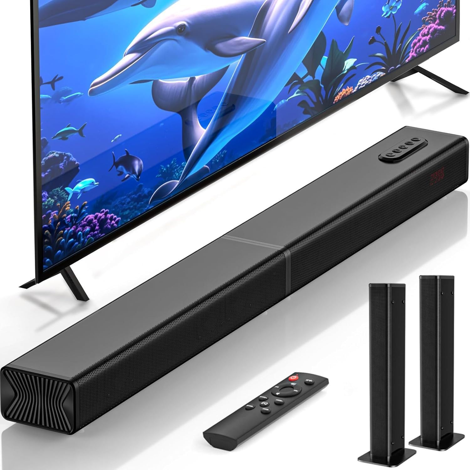JAJALUYA Sound Bar, 60W Bluetooth V5.3 Review – Best Budget Option?