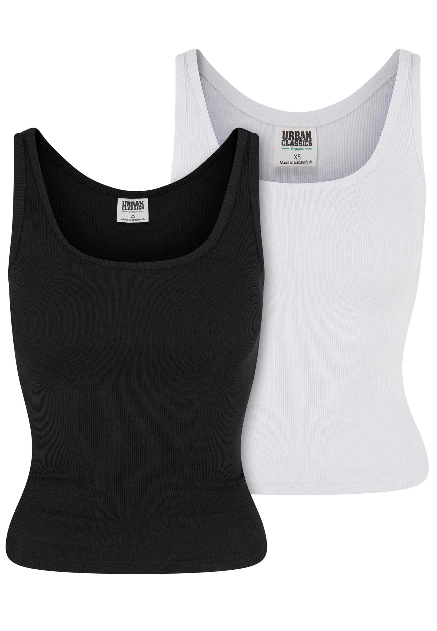 Urban Classics Women's Noir Tank Top Organic Basic (X2)