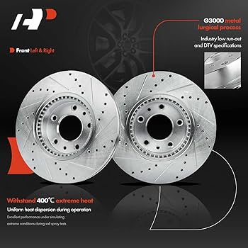 CER11WS-W
タイプ: セラミック Amazon.com: A-Premium 11.77 inch(299 mm) Front Drilled and
