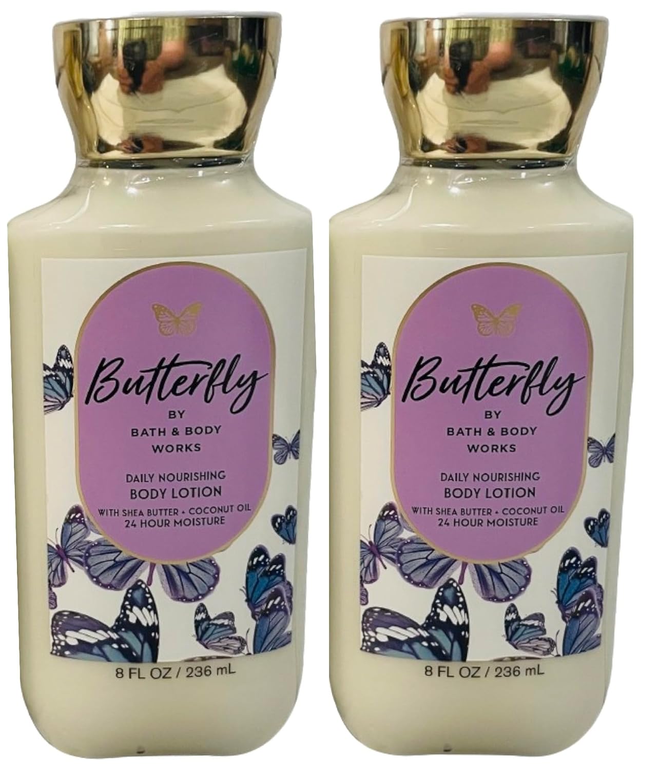 Bath & Body Works Butterfly Body Lotion 8 Ounces Each Pack of 2 Packaging May Vary - Image 2