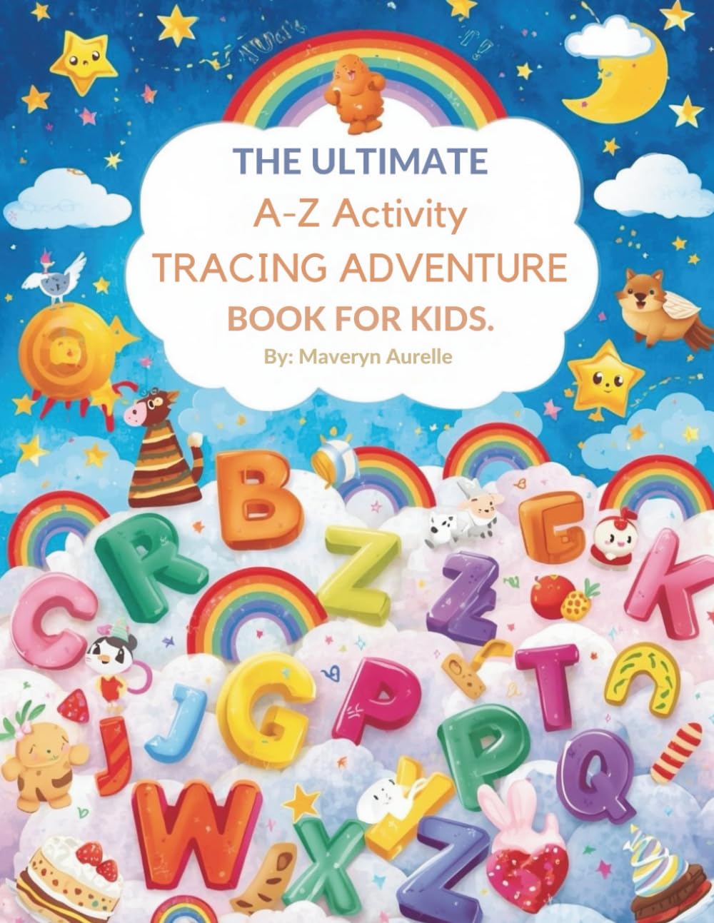 Alphabets Book: Alphabet Tracing And Coloring Book