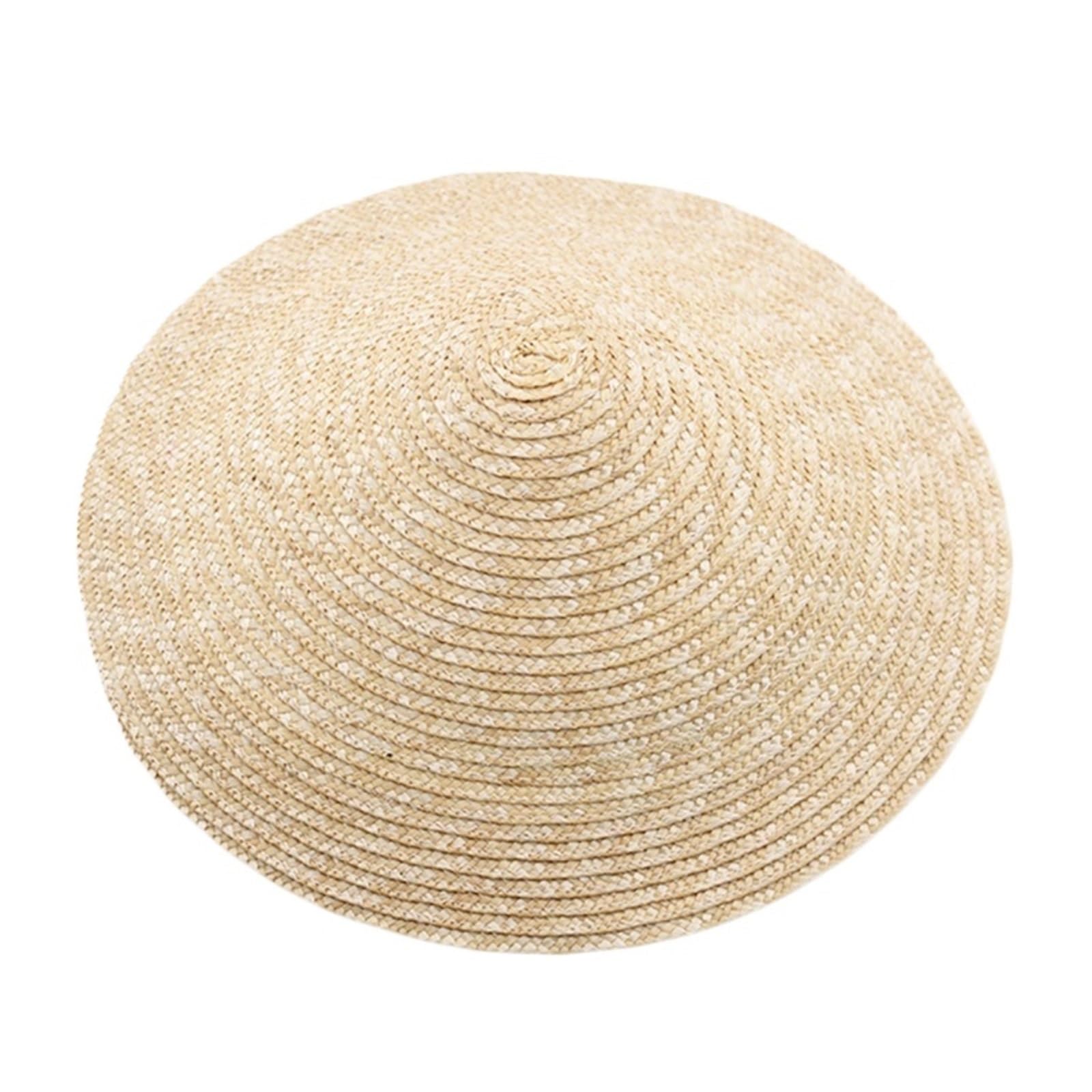 Chapeau de paille de riziculteur conique pour voyage et jardin