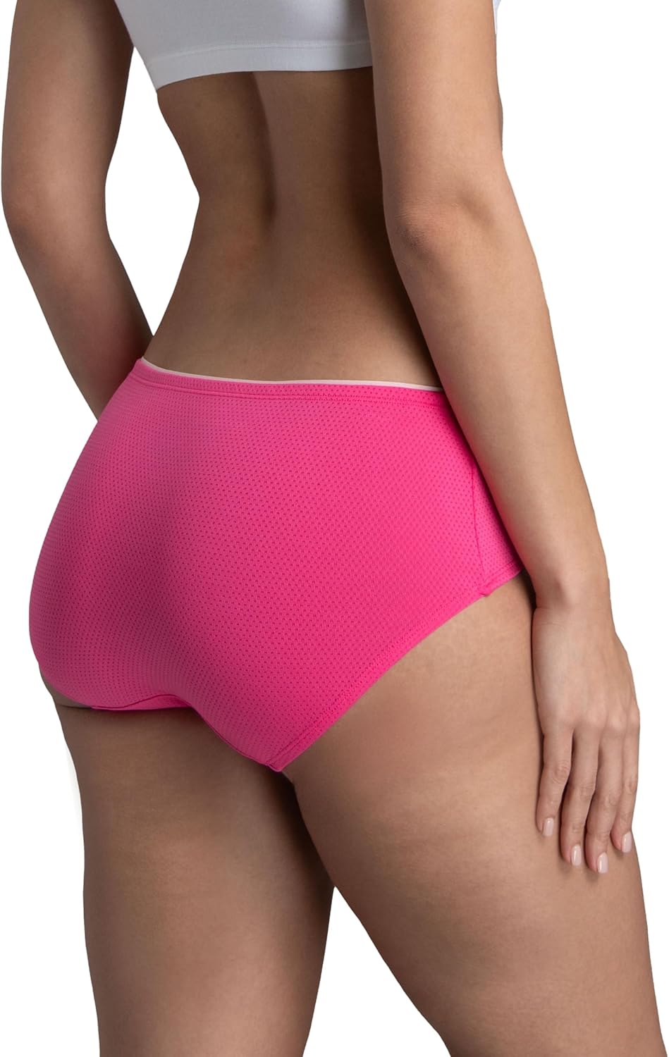 Fruit of the Loom womens Breathable Underwear, Moisture Wicking Keeps You Cool & Comfortable, Available in Plus Size - Image 4