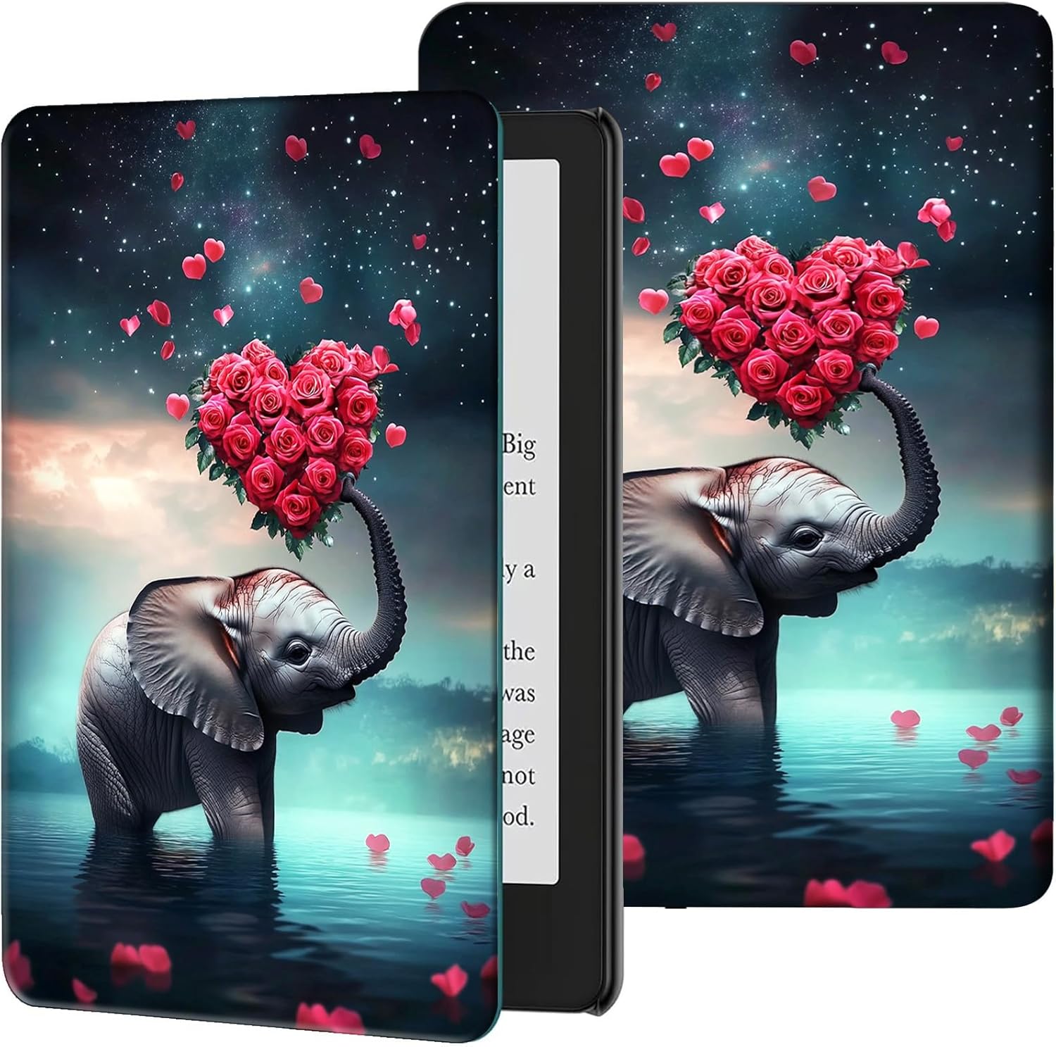 Case for 10.2" Kindle Scribe (2024/2022 Release) Slim Lightweight PU Leather Folio Adjustable Multi-Angle Smart Shell Cover with Auto Wake/Sleep for 10.2" Amazon Kindle Scribe E-Reader, Art Books