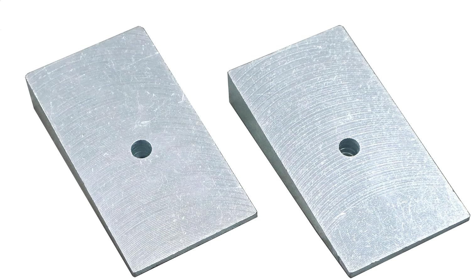 JEENDA 2PCS 6 Degree Pinion Angle Shims,Spring Shims,Pinion Wedges,Angle Correction Universal Suspension Axle Shims for Leaf Springs and Lift Blocks