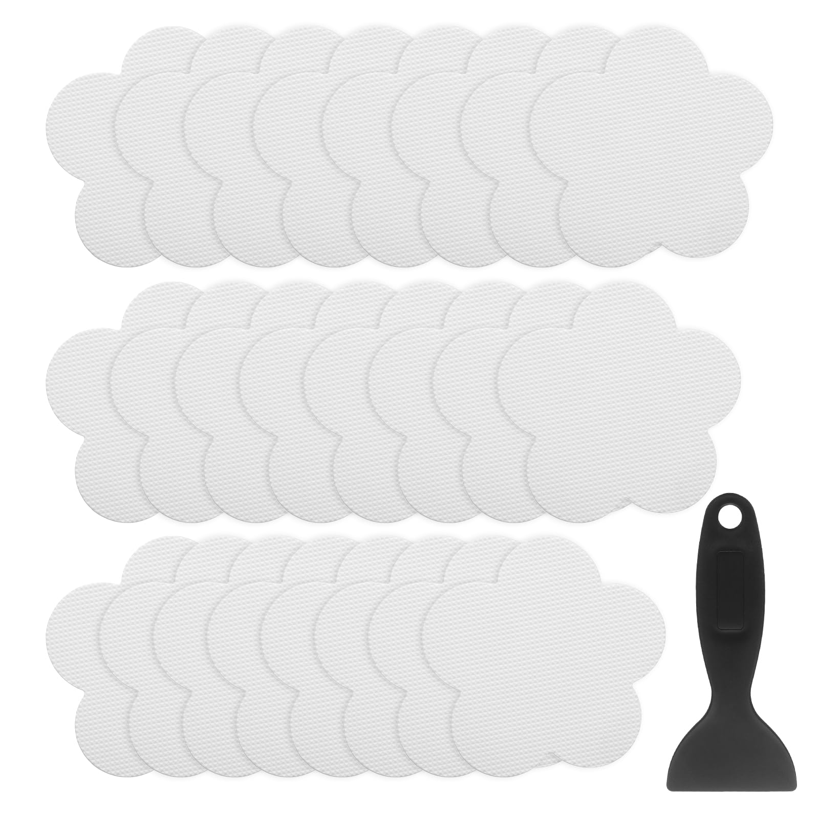 HARFINGTON 24pcs Non Slip Bathtub Stickers Bath Shower Floor 3.3